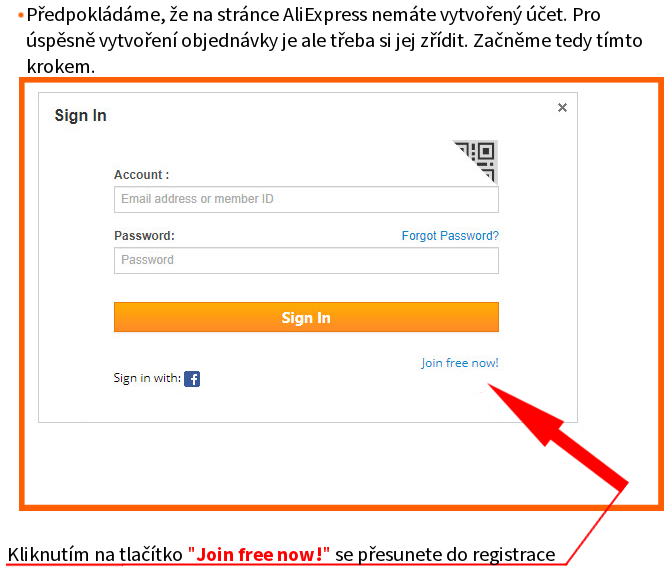Objednání externího přijímače 3