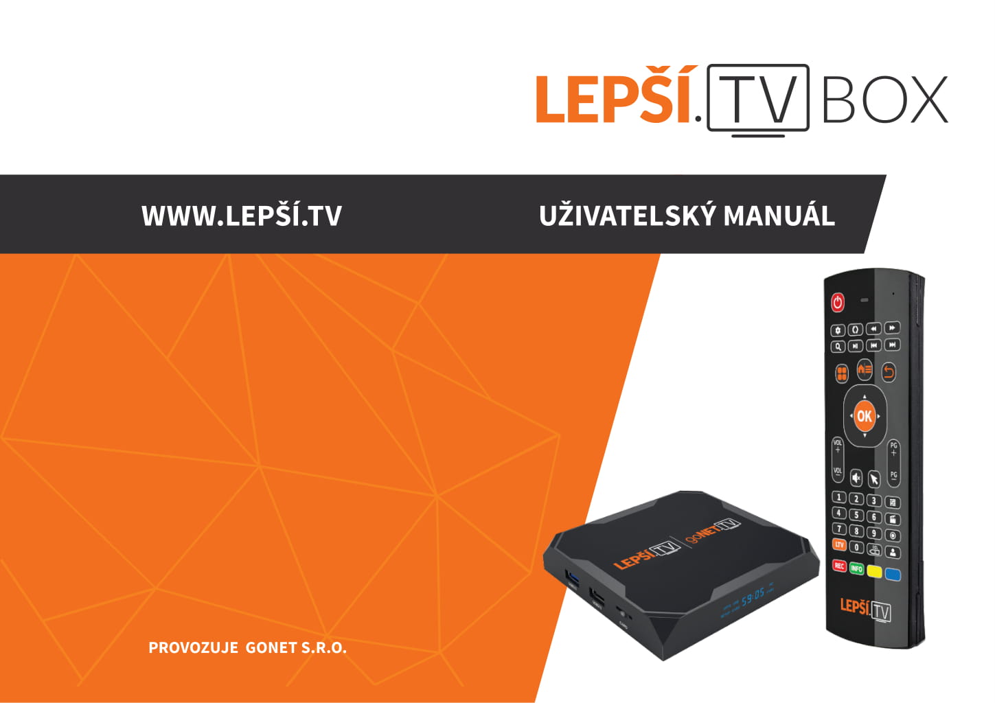 Uživatelský manuál Lepší.TV (1)